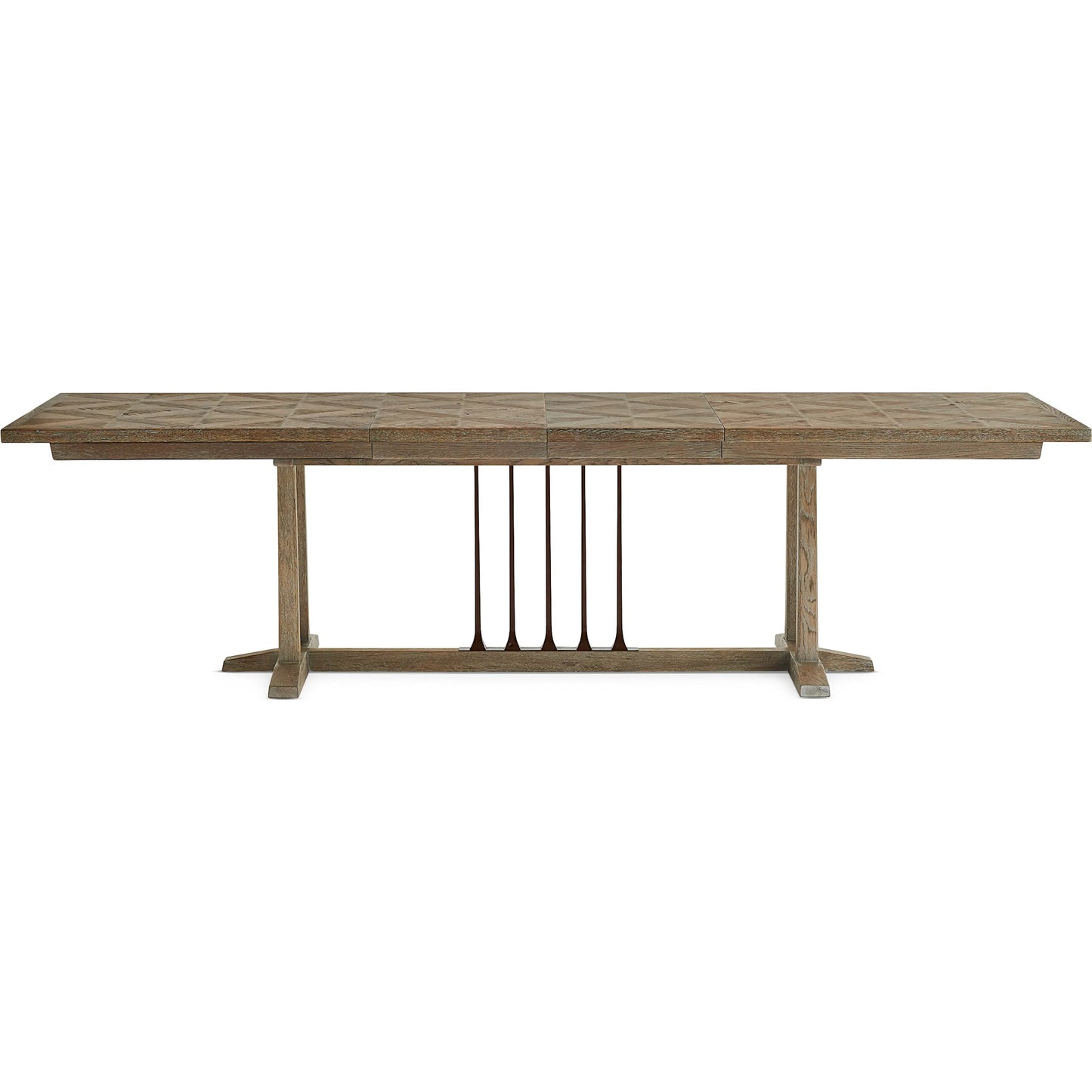 002 SI-1756643 | Additional Silo | Family Gathering Dining Table by Caracole in ash, chocolate bronze. Made from birch, metal, thick ash in a unique style.