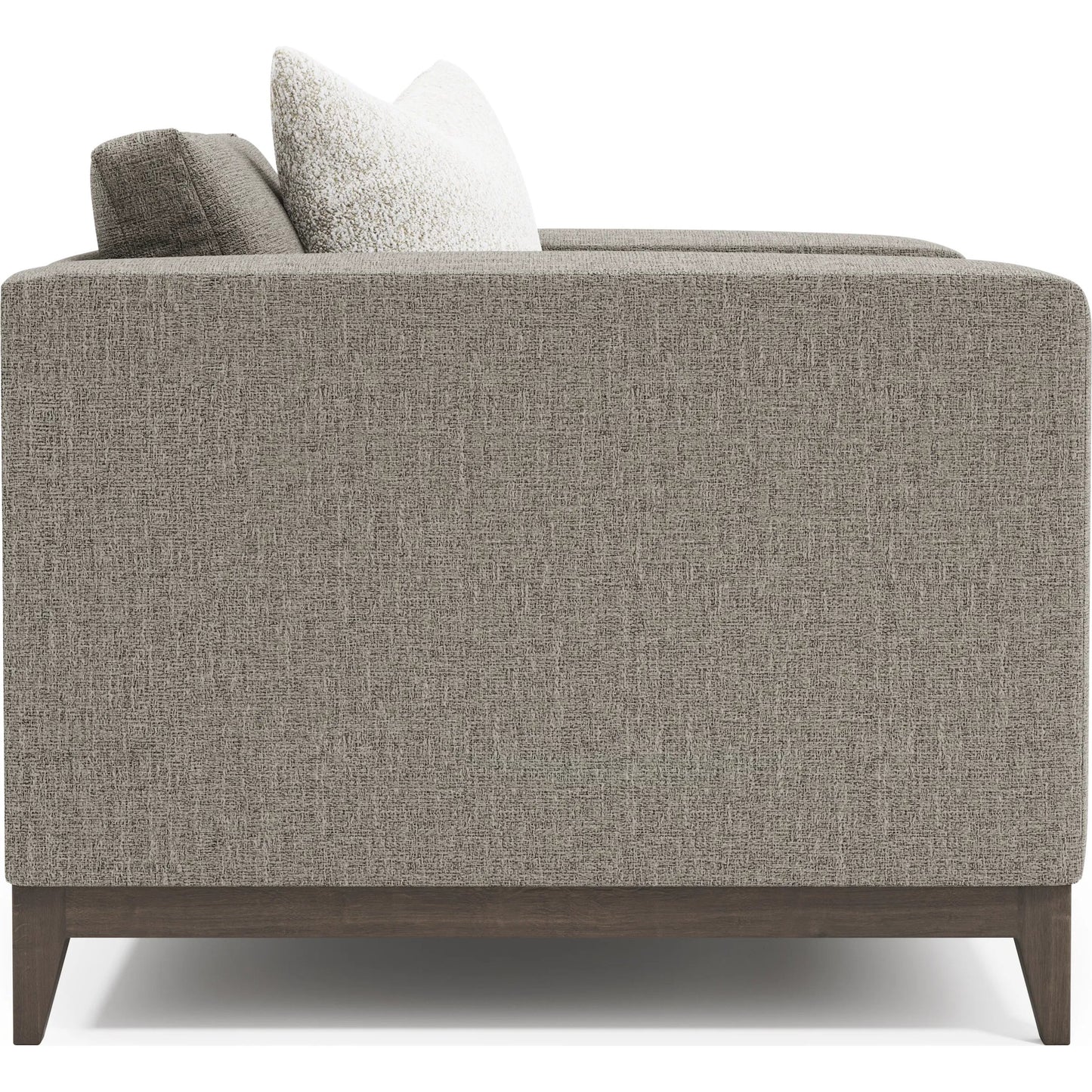 003 SI-2534164 | Additional Silo | Noel Fabric Chair by Bernhardt in grey. Made from fabric, wood in a unique style.