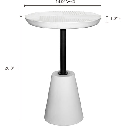 Foundation Outdoor Accent Table by Moe's Home Collection. Made from unique in a modern style.
