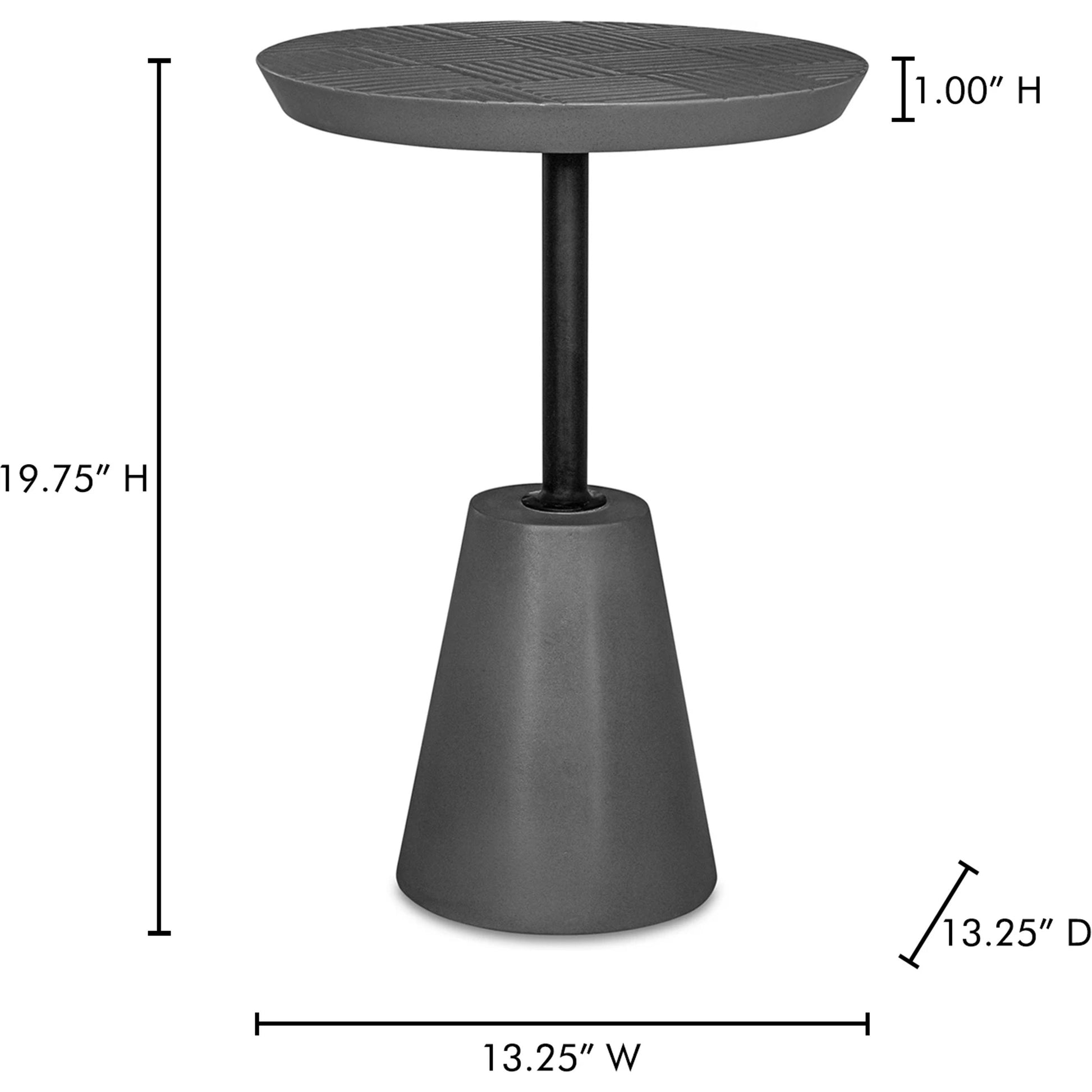 Foundation Outdoor Accent Table by Moe's Home Collection. Made from unique in a modern style.