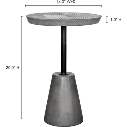Foundation Outdoor Accent Table by Moe's Home Collection. Made from unique in a modern style.