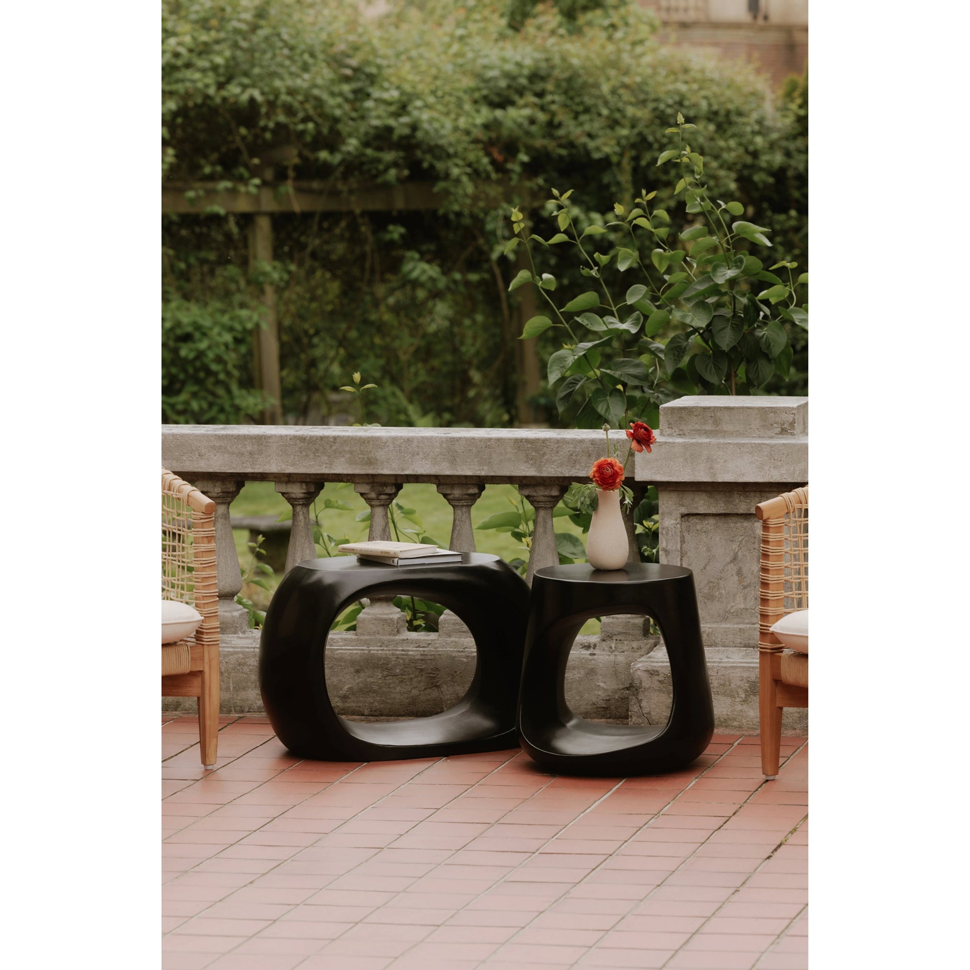 Albers Outdoor Stool by Moe's Home Collection. Made from fiber reinforced natural concrete in a eclectic & global style.