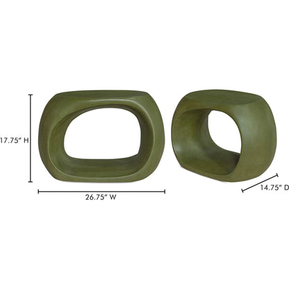Albers Outdoor Stool by Moe's Home Collection. Made from fiber reinforced natural concrete in a eclectic & global style.