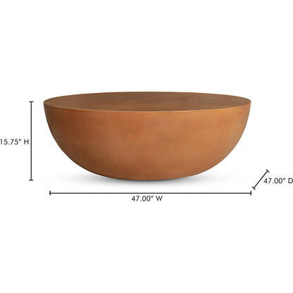 Insitu Coffee Table by Moe's Home Collection. Made from fiber reinforced natural concrete in a unique style.