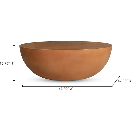 Insitu Coffee Table by Moe's Home Collection. Made from fiber reinforced natural concrete in a unique style.