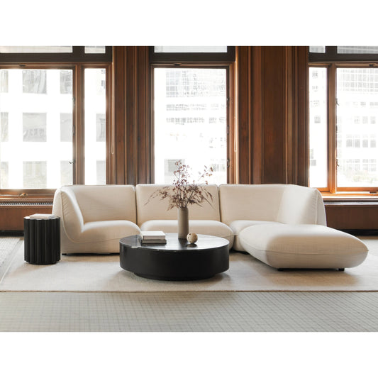 Taffy Accent Table by Moe's Home Collection. Made from fiber reinforced natural concrete in a transitional style.