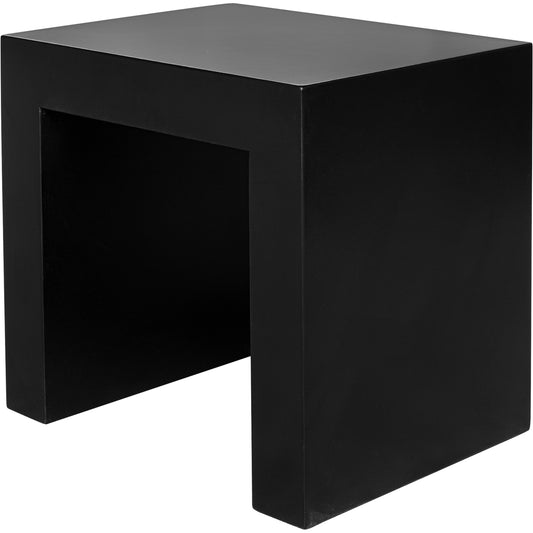 Lazarus Outdoor Stool by Moe's Home Collection. Made from fiber reinforced natural concrete in a modern style.