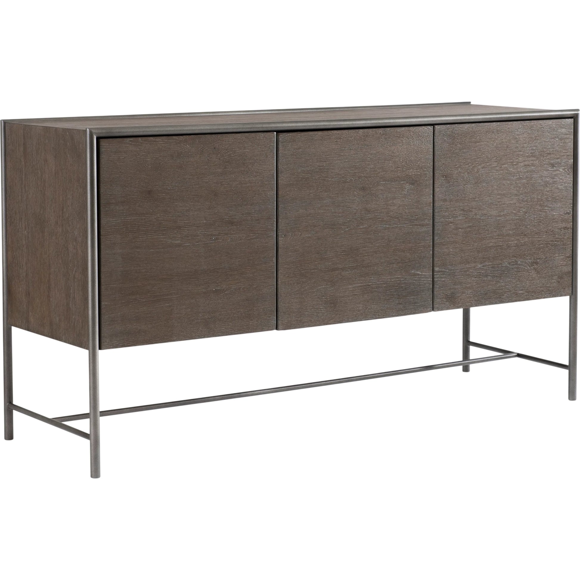 Outline Leg Buffet by Bernhardt in cassel. Made from wood, metal in a transitional style.