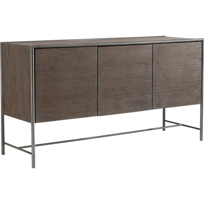 Outline Leg Buffet by Bernhardt in cassel. Made from wood, metal in a transitional style.