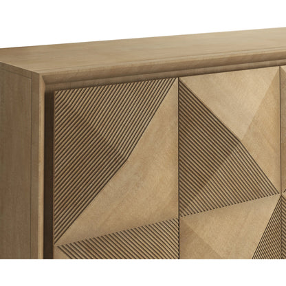 Loft Buffet by A.R.T. Furniture in natural maple. Made from poplar, rubberwood, figured maple veneer in a transitional style.