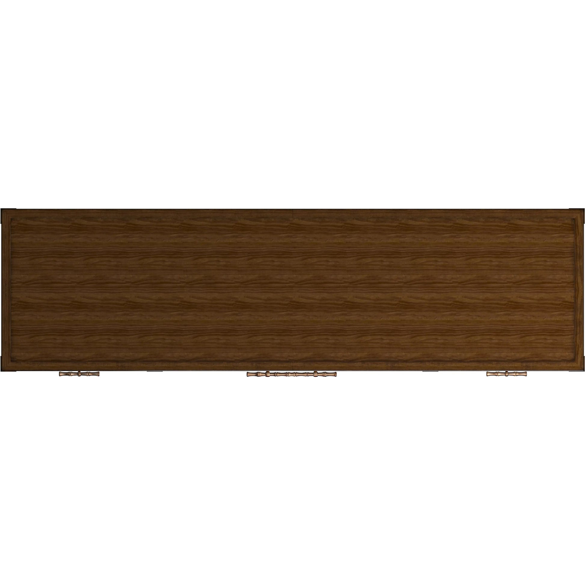 Eave 9 Drawer Dresser by A.R.T. Furniture in hazelnut. Made from poplar, parawood solids, walnut veneer in a traditional style.