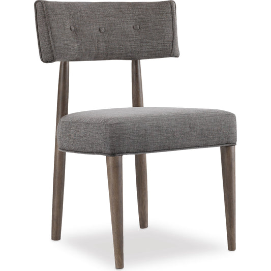 Curata Upholstered Chair by Hooker Furniture in grey and mountain modern, graphite. Made from fabric in a modern style.
