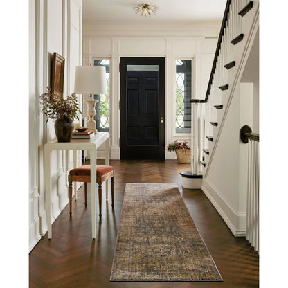 Bradbury BRU-05 Rug by Jean Stoffer x Loloi in ink, multi. Made from 86% polypropyle