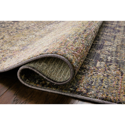 Bradbury BRU-05 Rug by Jean Stoffer x Loloi in ink, multi. Made from 86% polypropylene