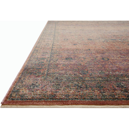 Bradbury BRU-06 Rug by Jean Stoffer x Loloi in sunset, multi. Made from 80% polypropyl