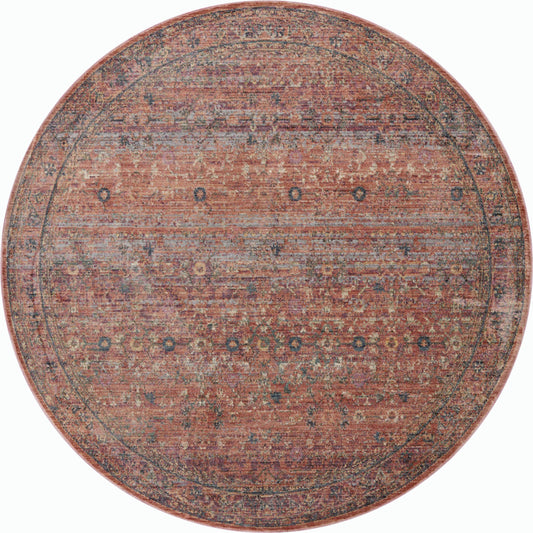 Bradbury BRU-06 Rug by Jean Stoffer x Loloi in sunset, multi. Made from 80% polypropylene, 20% polyester pile in a unique style.