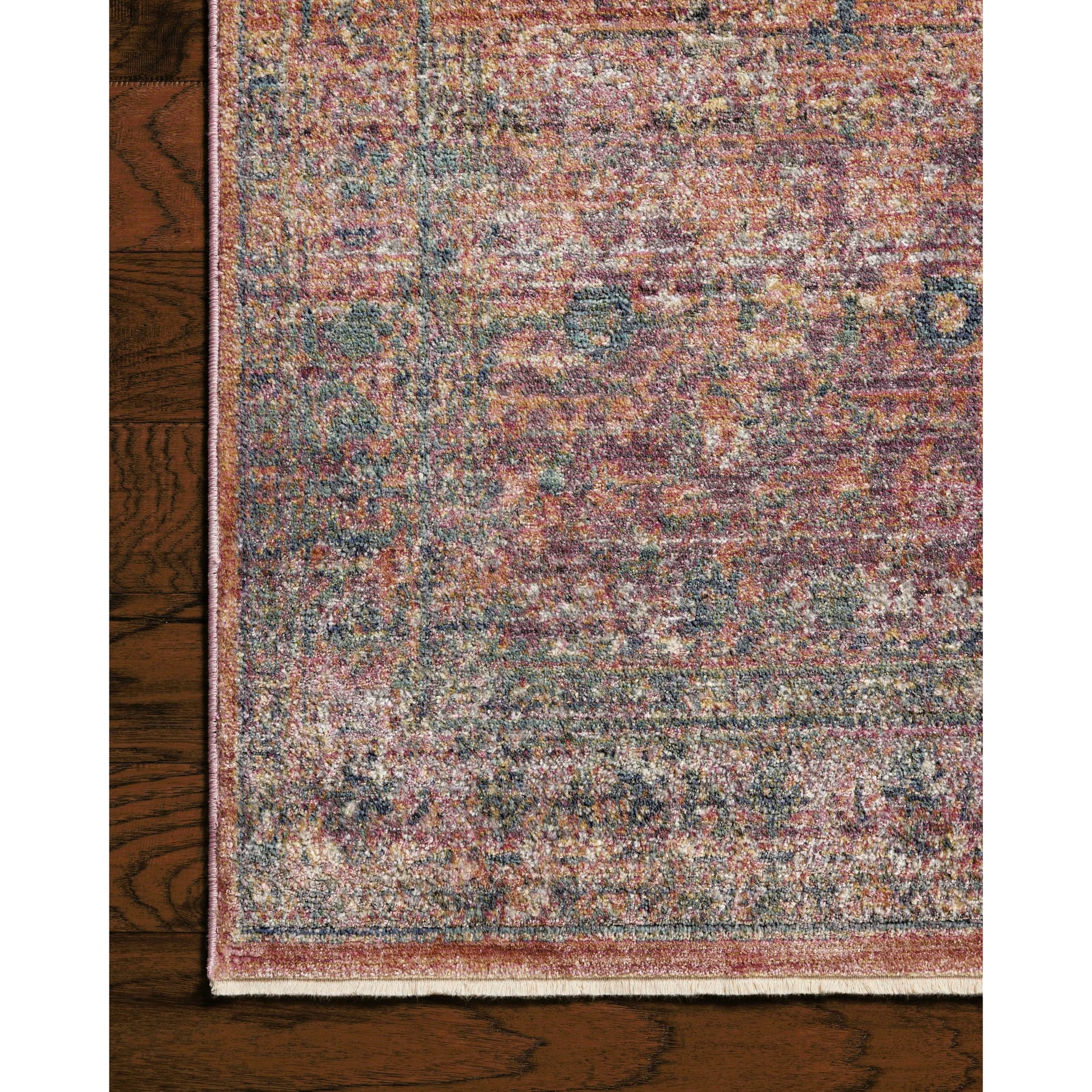 Bradbury BRU-06 Rug by Jean Stoffer x Loloi in sunset, multi. Made from 80% polypropyl