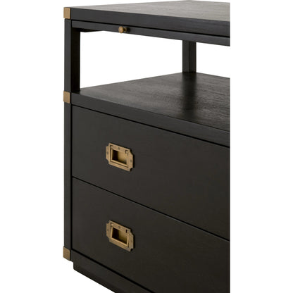 Bradley Nightstand by Essentials For Living. Made from unique in a transitional style.