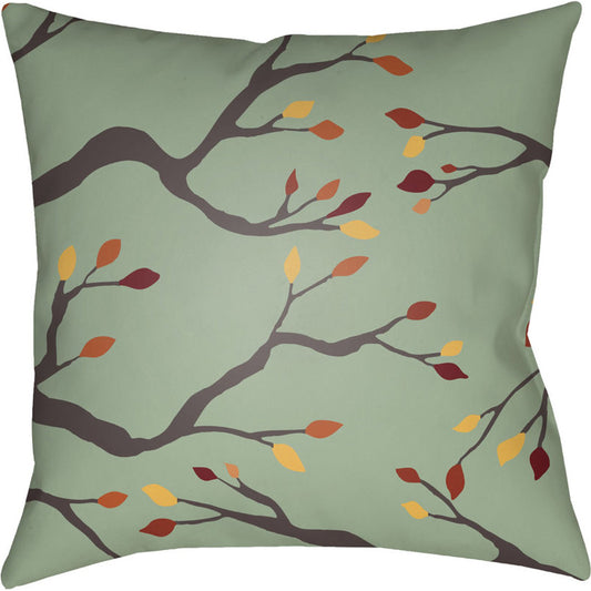 Branches Pillow - 30311 by Livabliss. Made from front: 100% polyester, back: 100% polyester in a modern style.