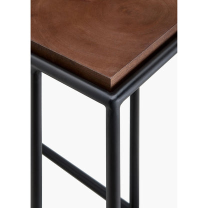 Brax 541192 Furniture by Surya in black, brown. Made from acacia, iron in a unique style.