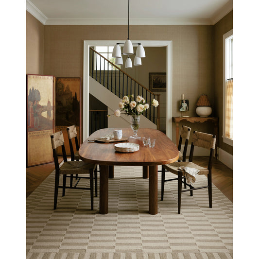 Bradley BRL-02 Rug by Chris Loves Julia x Loloi in ivory, beige. Made from 100% wool in a unique style.