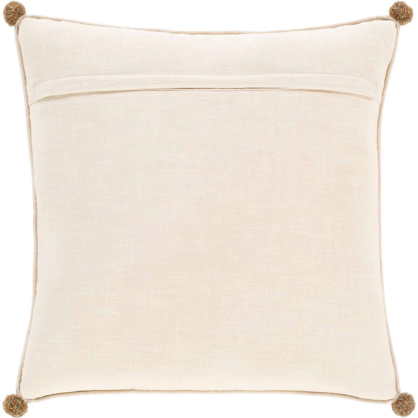 002 SI-1845444,SI-1845445,SR-879568,SR-879569,SR-879570,SR-879571 | Additional Silo | Byron Bay Pillow - 37566 by Livabliss in clay, ivory, tan. Made from 100% cotton in a cottage & farmhouse style.