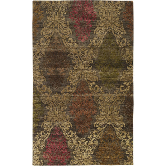 Brocade Rug - 452 by Surya. Made from 100% new zealand wool in a unique style.