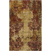 Tan, Mustard, Burgandy, Black, Medium Brown, Burnt Orange / 2' x 3'