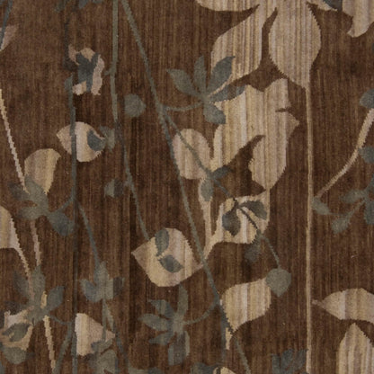 Brocade BRC-1003 Rug by Surya in dark brown, light beige, medium gray. Made from 100% new zealand wool in a unique style.