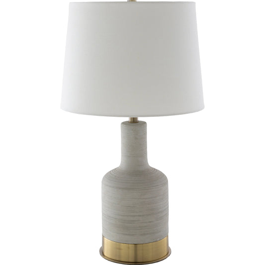 Brae - 23675 by Surya. Made from linen, concrete, metal in a modern style.