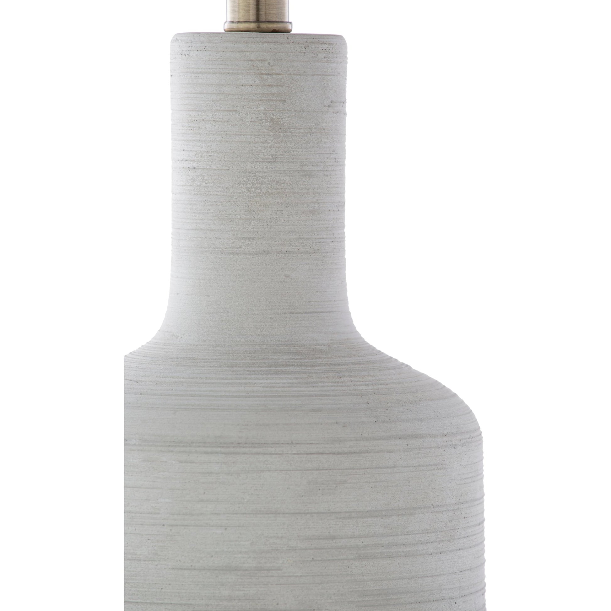 Brae - 23675 by Surya. Made from linen, concrete, metal in a modern style.