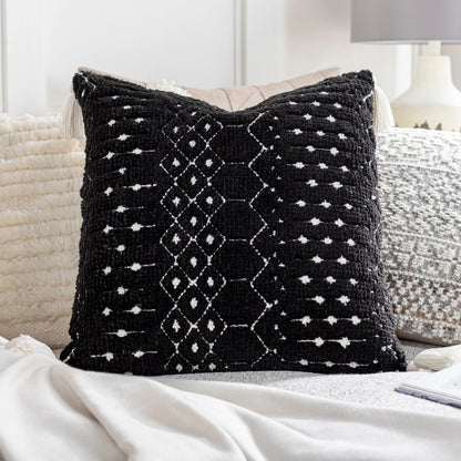 Braith Pillow - 26727 by Surya. Made from 100% polyester, 100% cotton in a eclectic & global style.