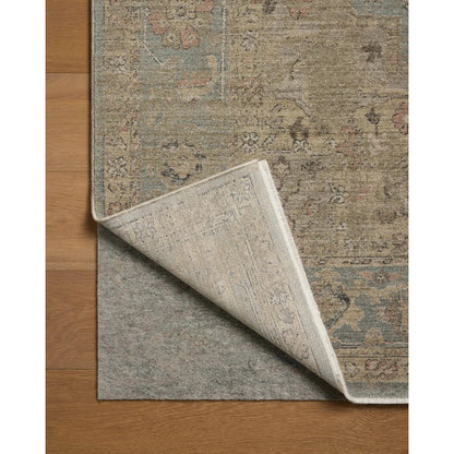 Briar BRR-01 Rug by Loloi in sky, moss. Made from 100% polyester in a uniqu