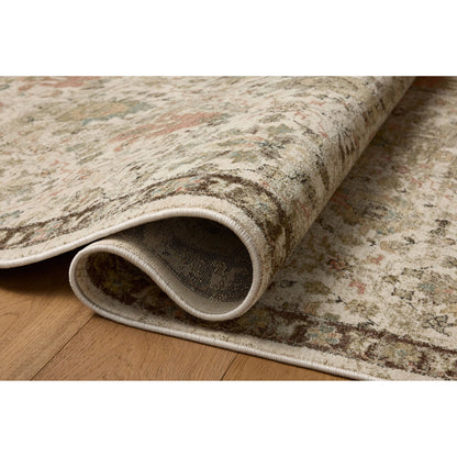 Briar BRR-04 Rug by Loloi in ivory, multi. Made from 100% polyester in a un