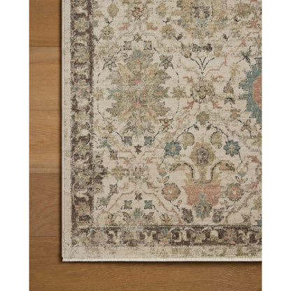 Briar BRR-04 Rug by Loloi in ivory, multi. Made from 100% polyester in a un