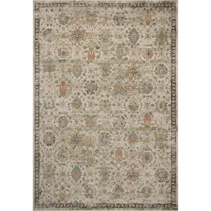 Briar BRR-04 Rug by Loloi in ivory, multi. Made from 100% polyester in