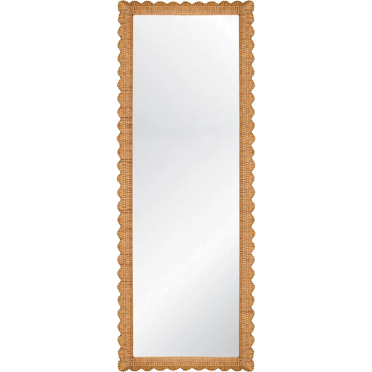Britton Floor Mirror by Worlds Away. Made from unique in a modern style.