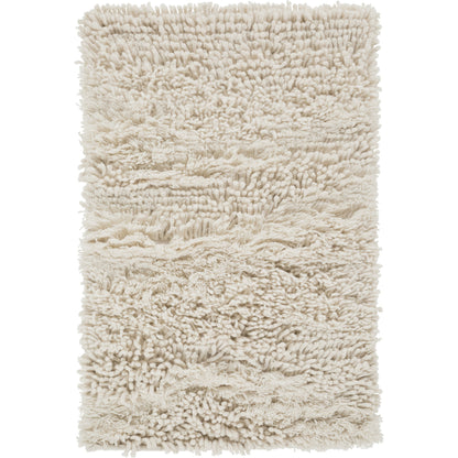 Berkley Rug - 27 by Livabliss in cream. Made from 100% new zealand wool in a unique style.