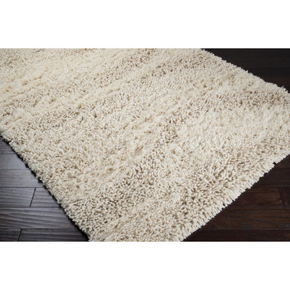 Berkley Rug - 27 by Livabliss in cream. Made from 100% new zealand wool in a unique style.