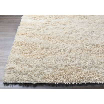 Berkley Rug - 27 by Livabliss in cream. Made from 100% new zealand wool in a unique style.