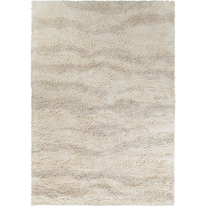 Berkley Rug - 27 by Livabliss in cream. Made from 100% new zealand wool in a unique style.