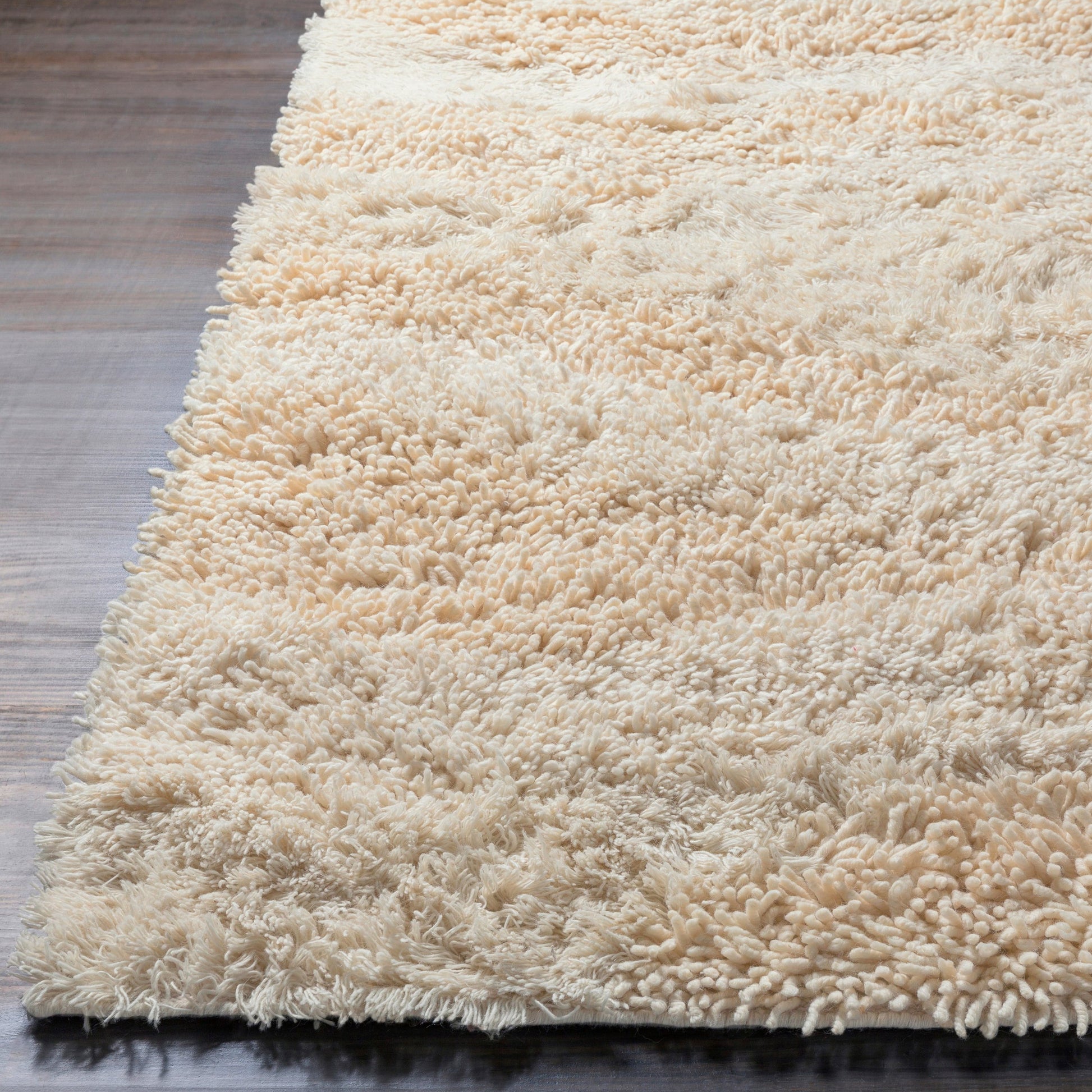 Berkley Rug - 27 by Livabliss in cream. Made from 100% new zealand wool in a unique style.
