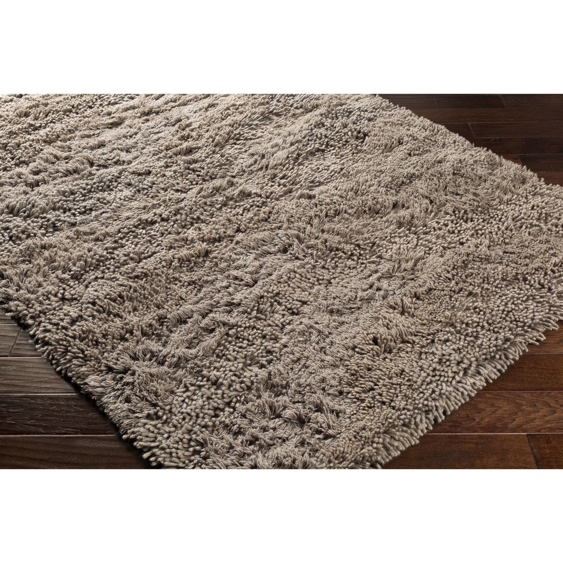 Berkley BRK-3304 Rug by Surya in medium gray. Made from 100% wool in a unique style.