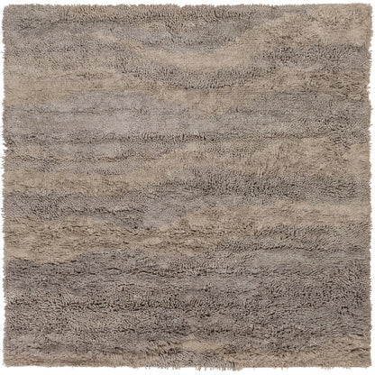 Berkley BRK-3304 Rug by Surya in medium gray. Made from 100% wool in a unique style.