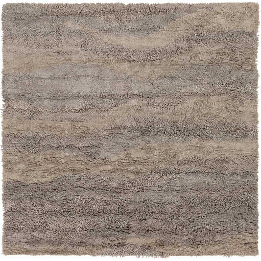 Berkley Rug - 23222 by Surya in medium gray. Made from 100% wool in a unique style.