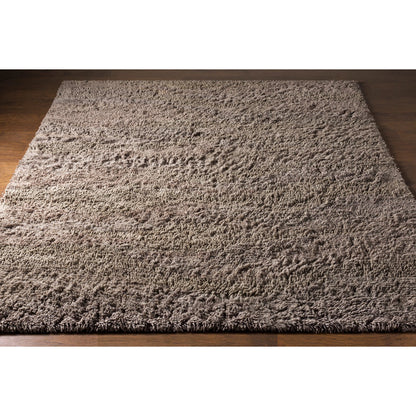 Berkley BRK-3304 Rug by Surya in medium gray. Made from 100% wool in a unique style.
