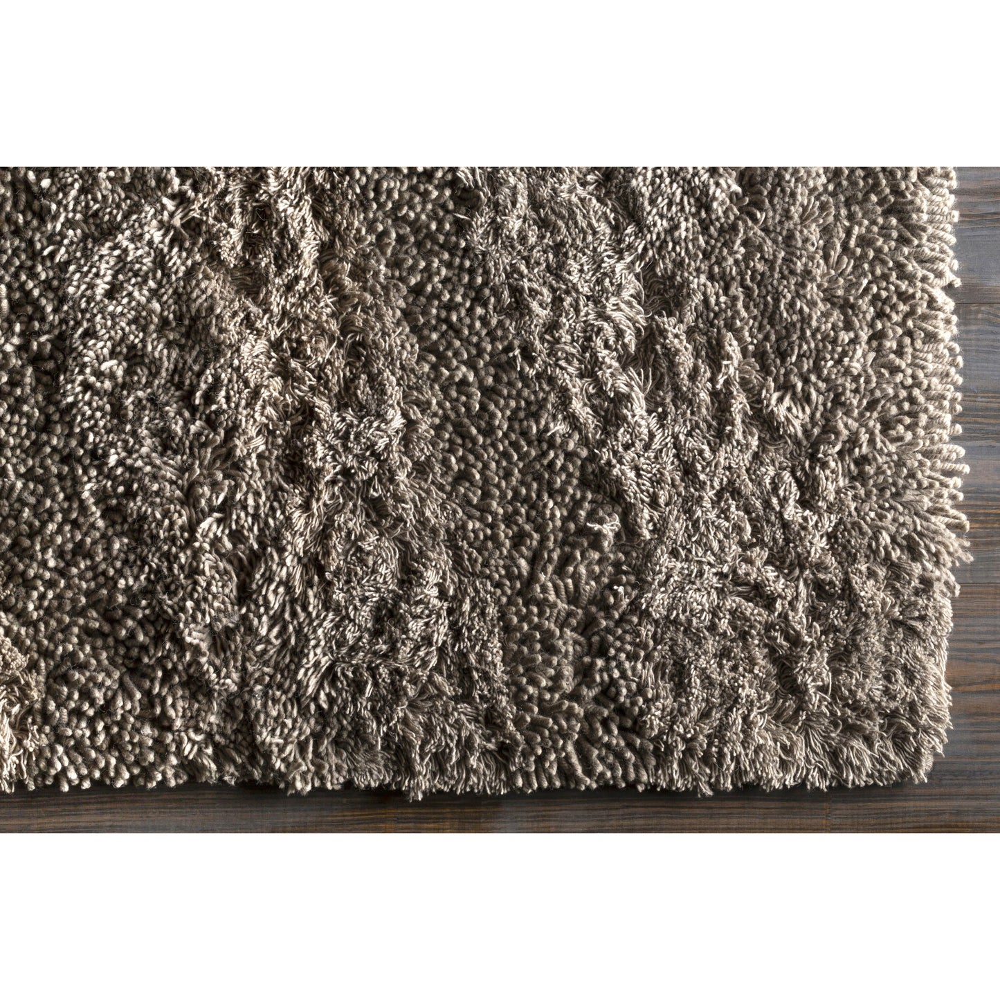 004 102180-17090,102180-2644,102180-2647,102180-2650 | Closeup | Berkley BRK-3304 Rug by Surya in medium gray. Made from 100% wool in a unique style.