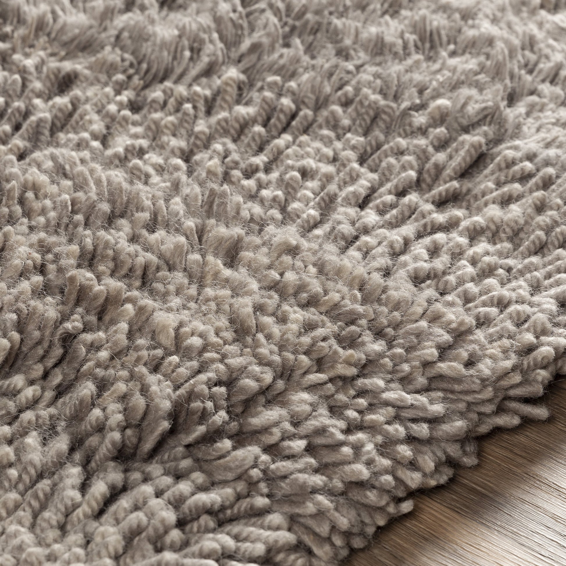 Berkley BRK-3304 Rug by Surya in medium gray. Made from 100% wool in a unique style.