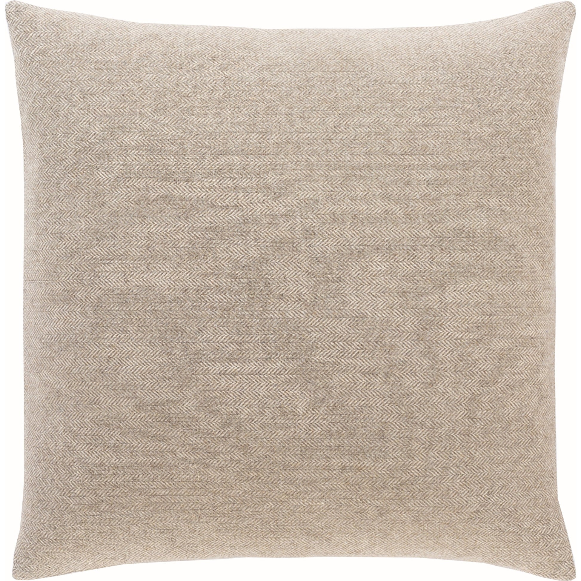 Brenley Pillow - 32053 by Surya in taupe, beige. Made from 45% polyester, 45% wool, 10% nylon in a modern style.