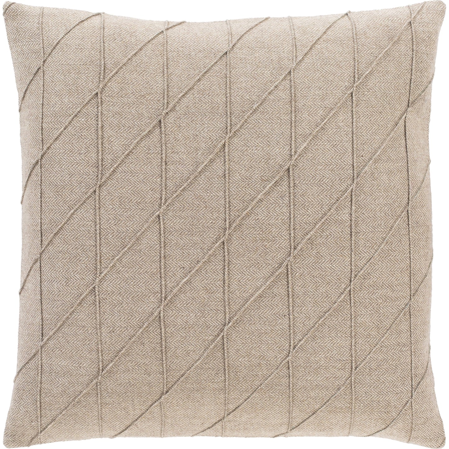 003 SR-879554,SR-879555 | Primary Silo | Brenley Pillow - 31434 by Surya. Made from 45% polyester, 45% wool, 10% nylon in a cottage & farmhouse style.